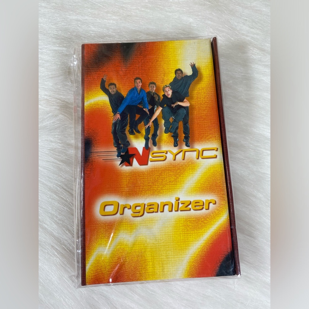 N’SYNC Organizer Notebook Addresses Diary Magnetic Vintage